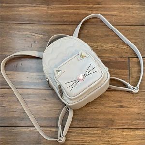 Betsy Johnson Cat Mini Backpack